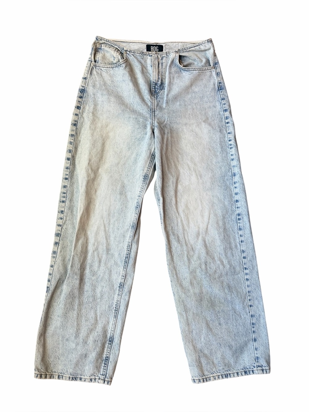 BDG Urban Outfitters Baggy Jeans Light Wash High Rise